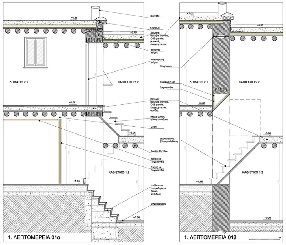 Traditional house in Kritou Tera, Pafos, Cyprus.