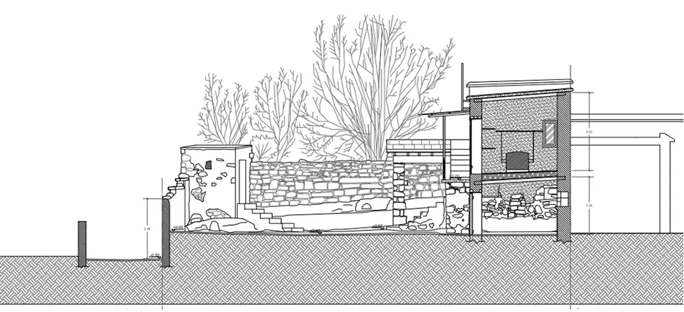 Traditional house in Kritou Tera, Pafos, Cyprus.