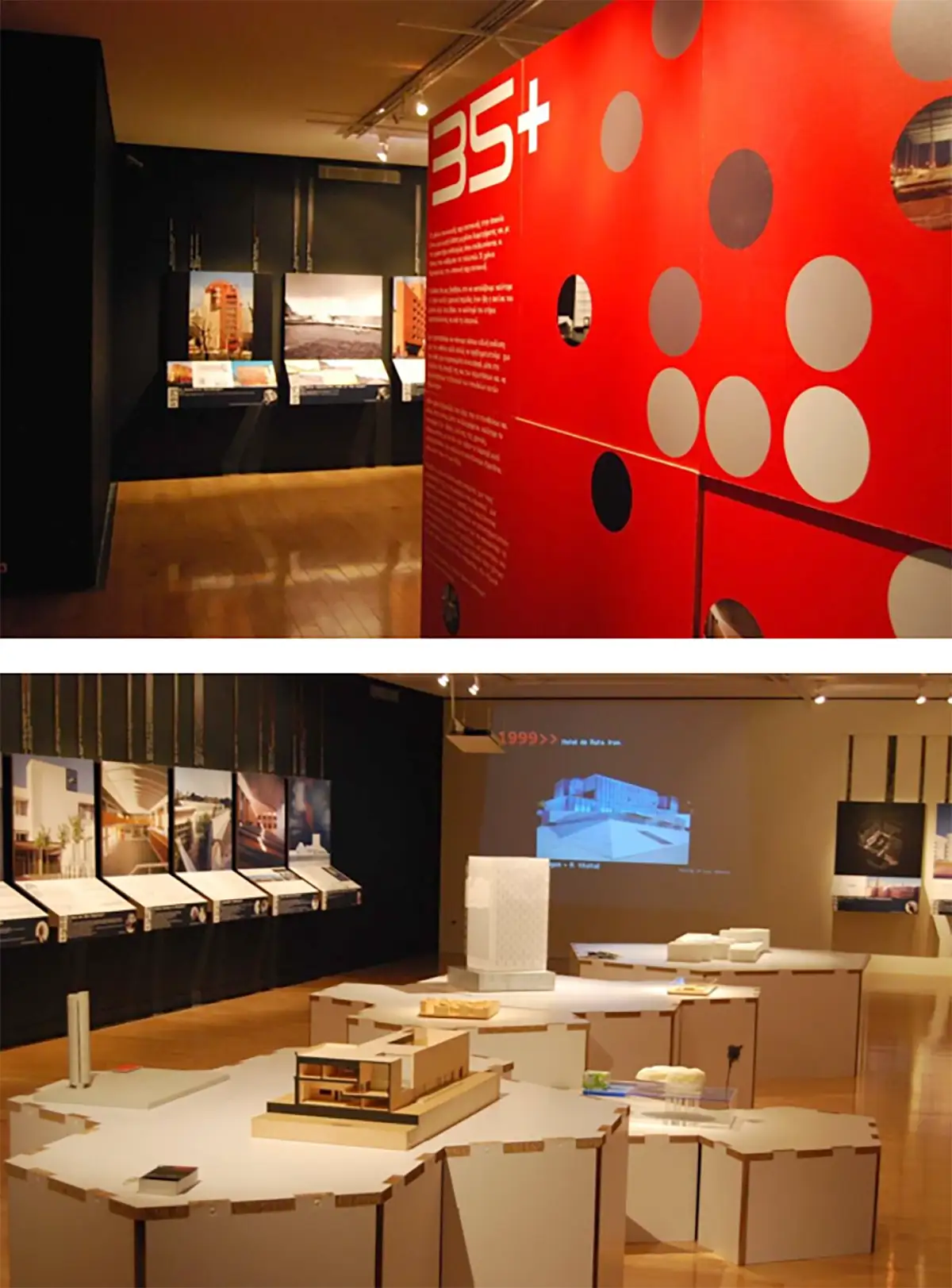 “+35” on Contemporary Spanish Architecture of the past 35 years, at the Leventio Museum in Nicosia, Cyprus (May 2010).